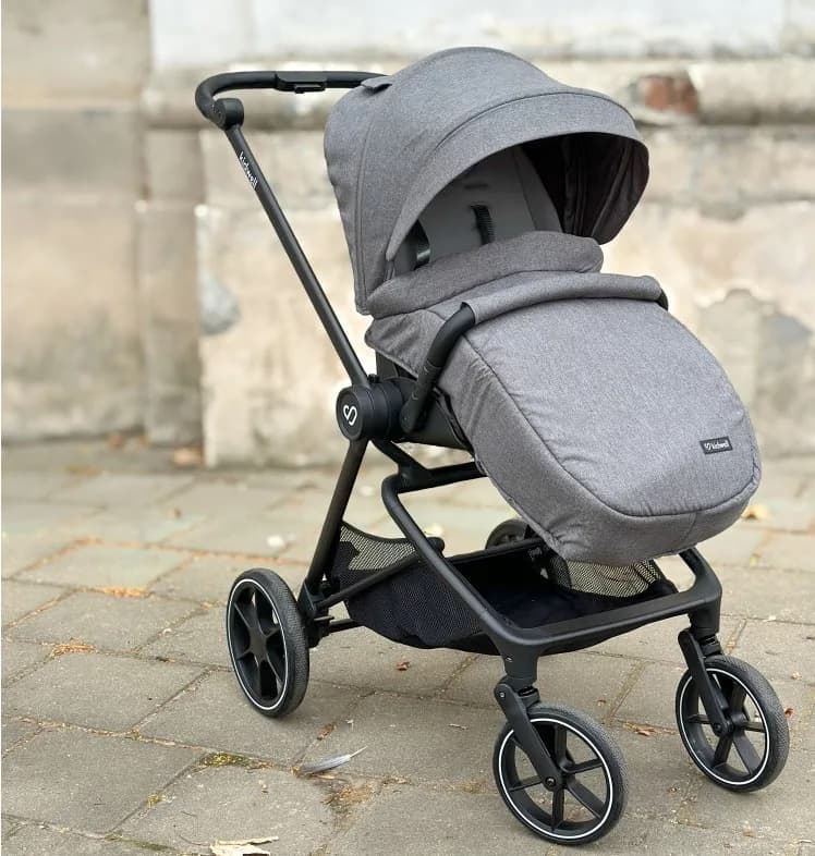 Коляска універсальна 2в1 Kidwell Velmont gray KVG фото 2