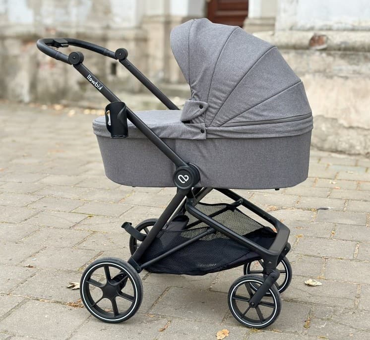 Коляска універсальна 2в1 Kidwell Velmont gray KVG
