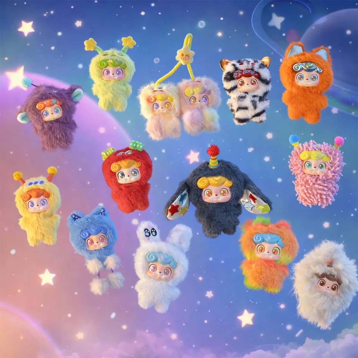 Іграшка м'яка на підвісі Pop Top JOTOYS Q.Kid - Космо-хвилі JO-2025044 фото 2