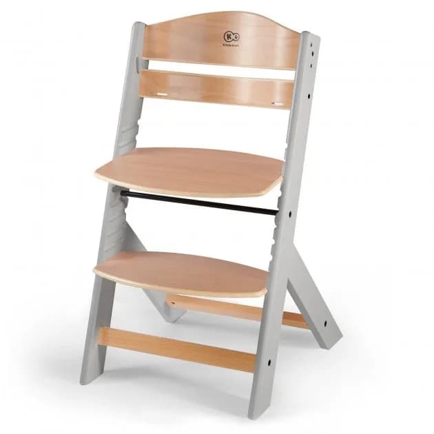 Стільчик для годування Kinderkraft Enock KKKENOCGRY0000 Gray Wood фото 2