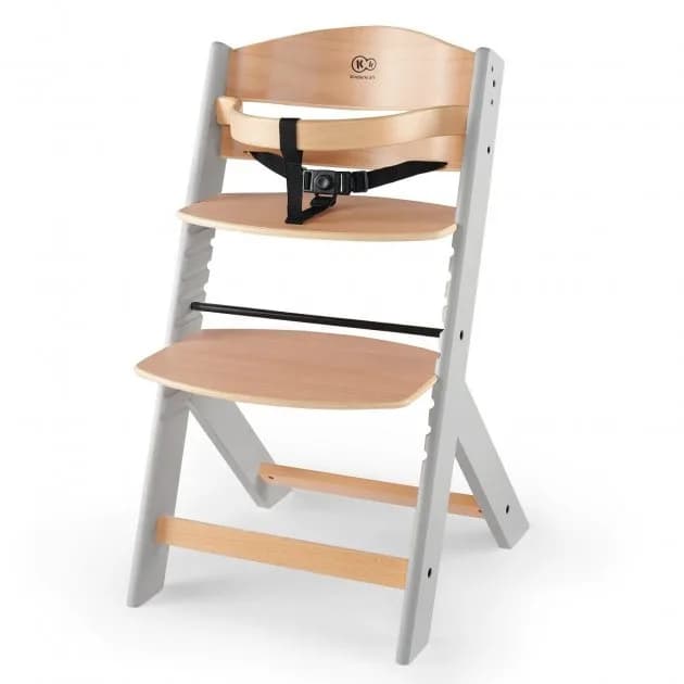 Стільчик для годування Kinderkraft Enock KKKENOCGRY0000 Gray Wood фото 7