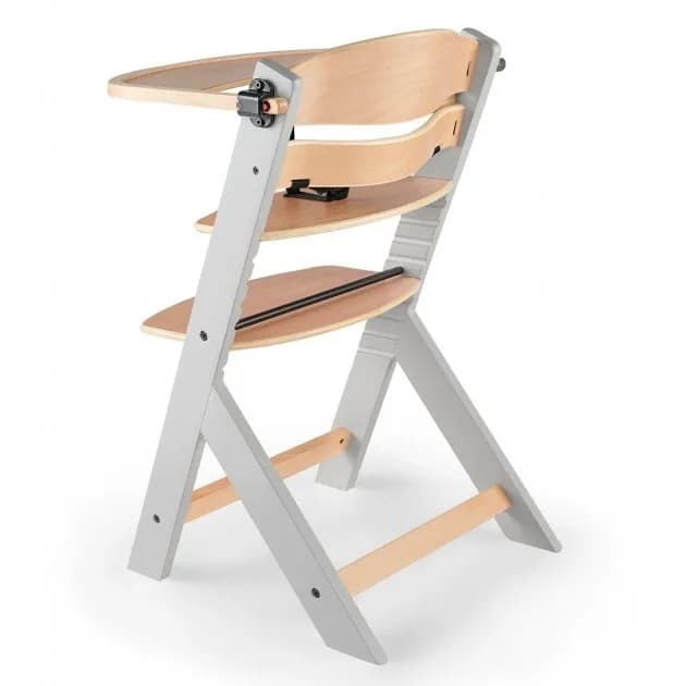 Стільчик для годування Kinderkraft Enock KKKENOCGRY0000 Gray Wood фото 3