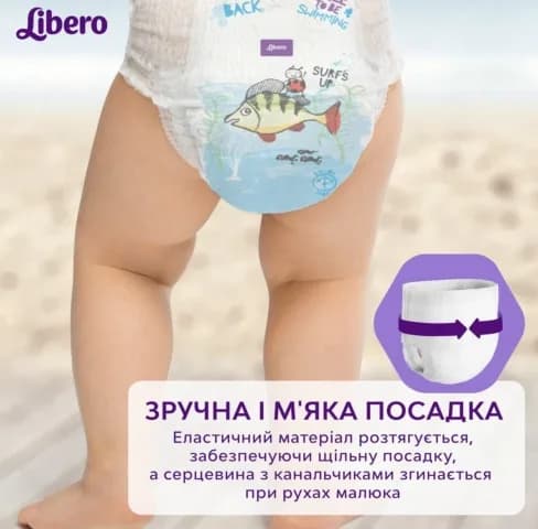 Підгузники Libero Swimpants M 12шт 55690-31 фото 3