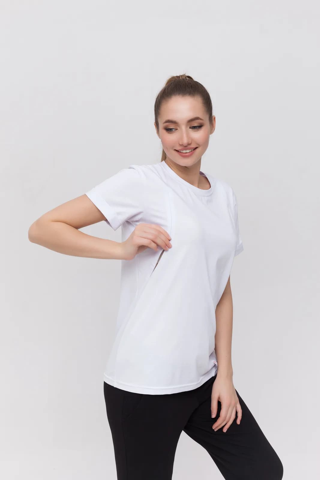 Футболка для вагітних і годування Юла мама MEGAN NR-21.013 фото 2