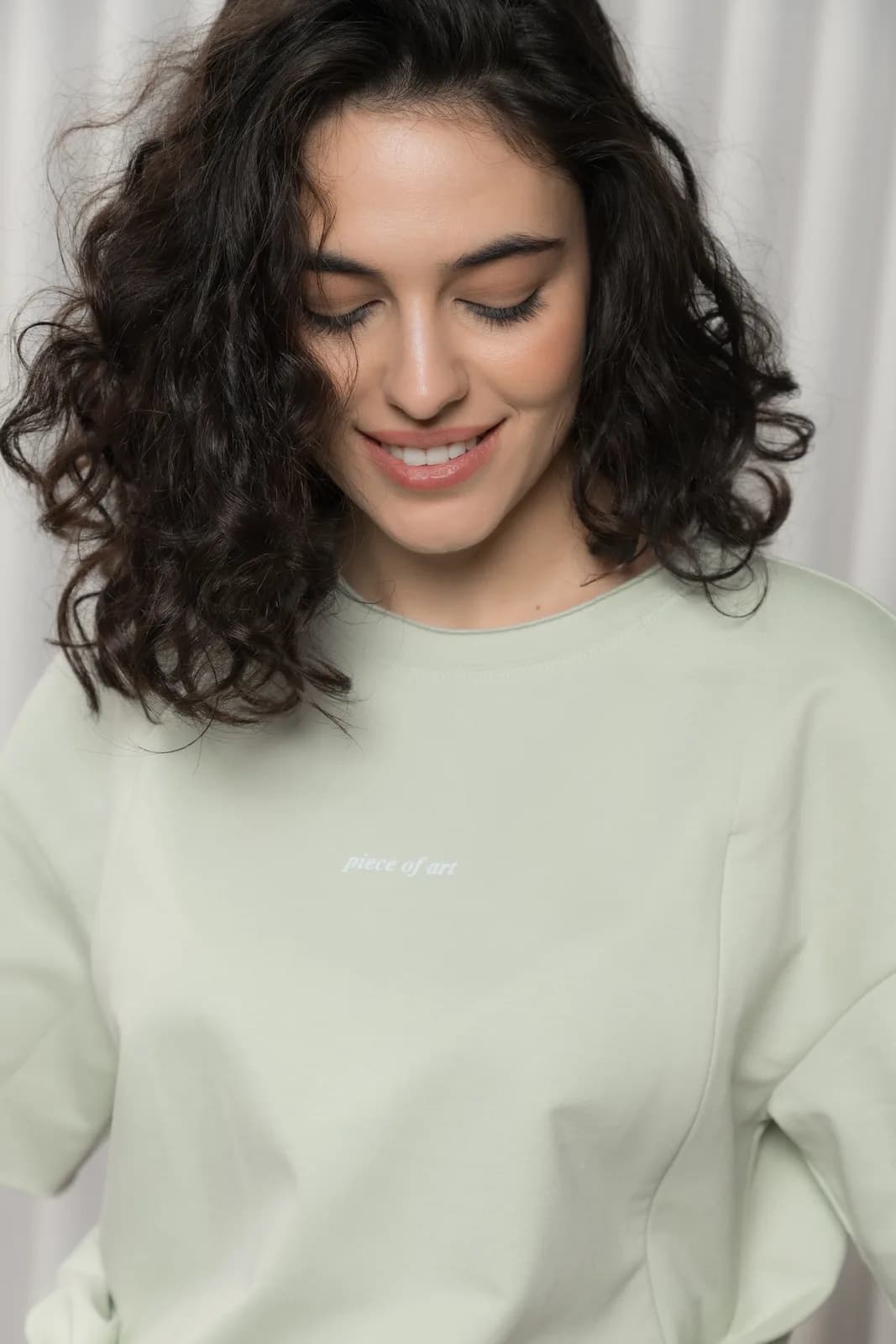 Костюм (футболка+шорти) Юла мама MIKAELA ST-24.013 зелений фото 3