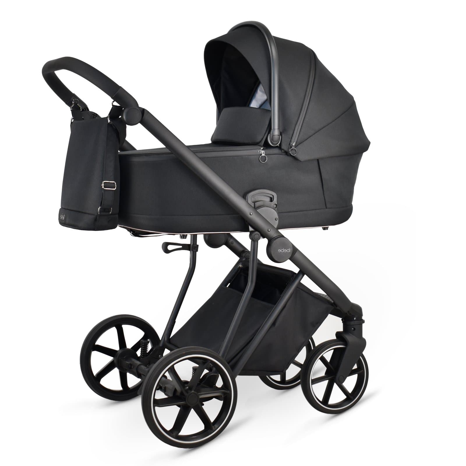 Коляска універсальна 2в1 iBebe Next 2 ib-N2-BК Black