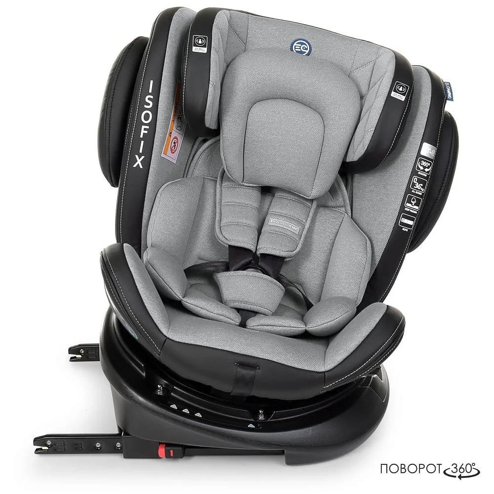 Автокрісло El Camino Evolution2 360 ME 1045 Royal Gray фото 4