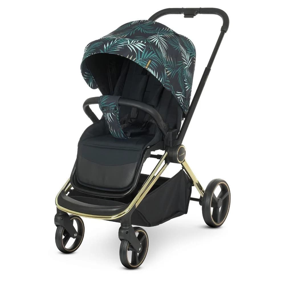 Коляска універсальна 2в1 El Camino Persona ME 1091-G Black Green Palm фото 4