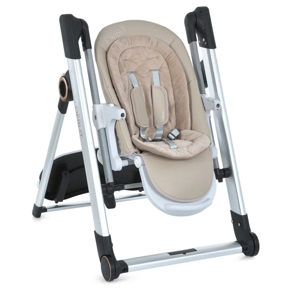Стільчик для годування El Camino Debut ME 1102 Elegant Beige фото 4