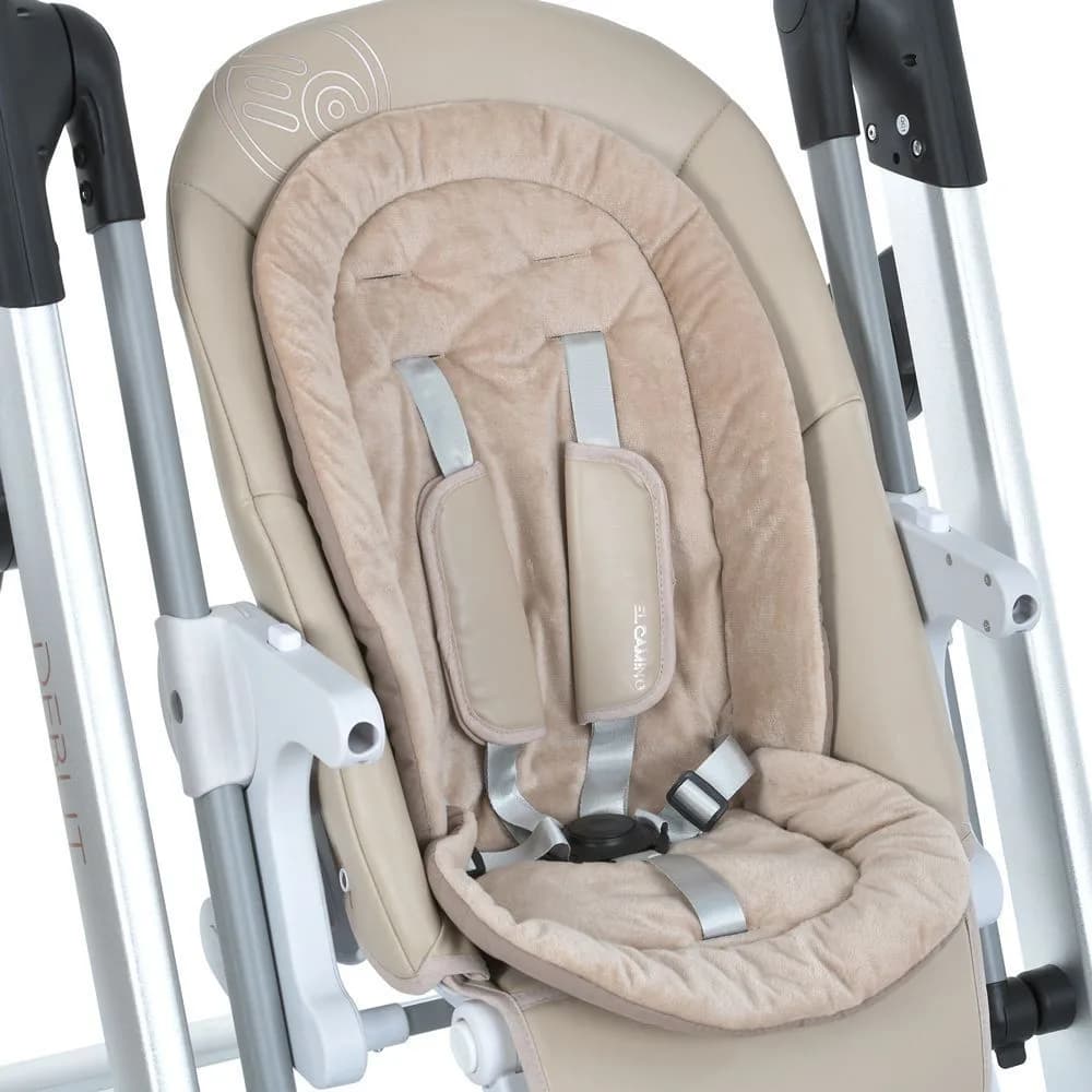 Стільчик для годування El Camino Debut ME 1102 Elegant Beige фото 8