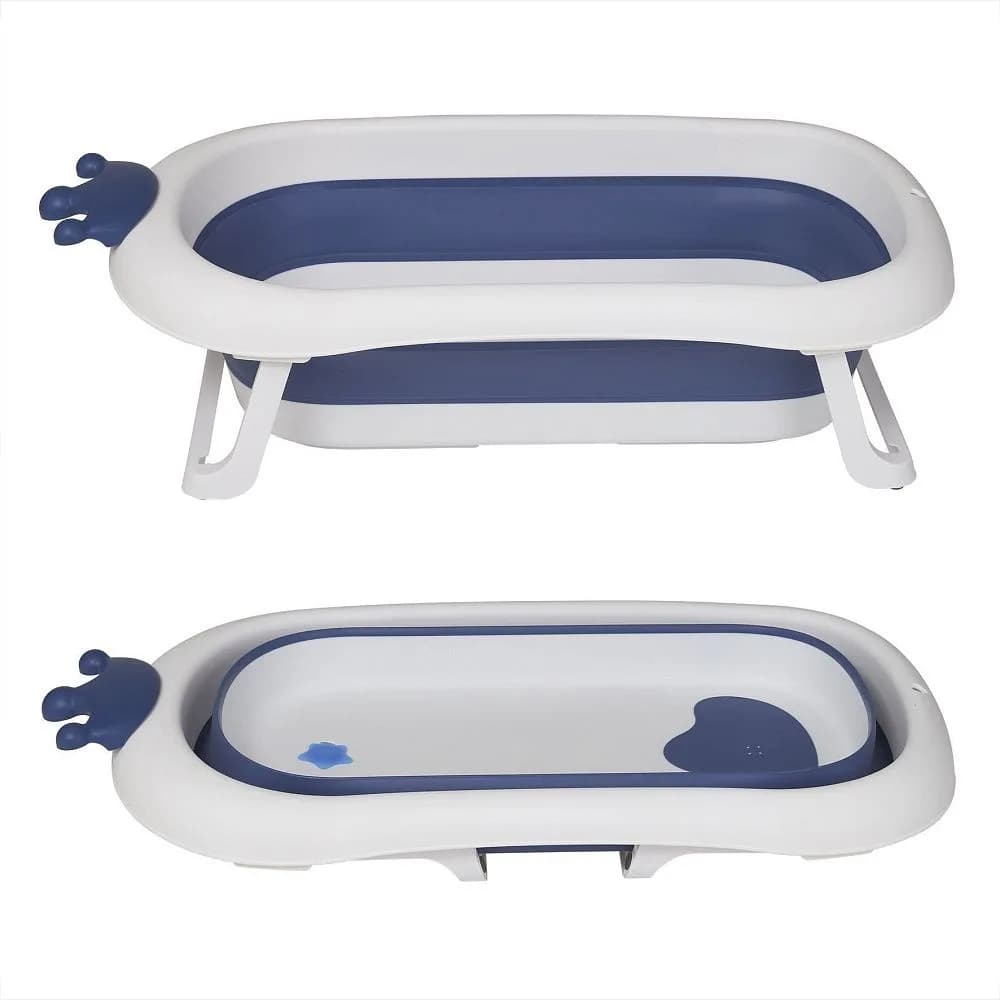 Ванна дитяча складна з вкладишем El Camino Crown ME 1105 Deep Blue фото 2