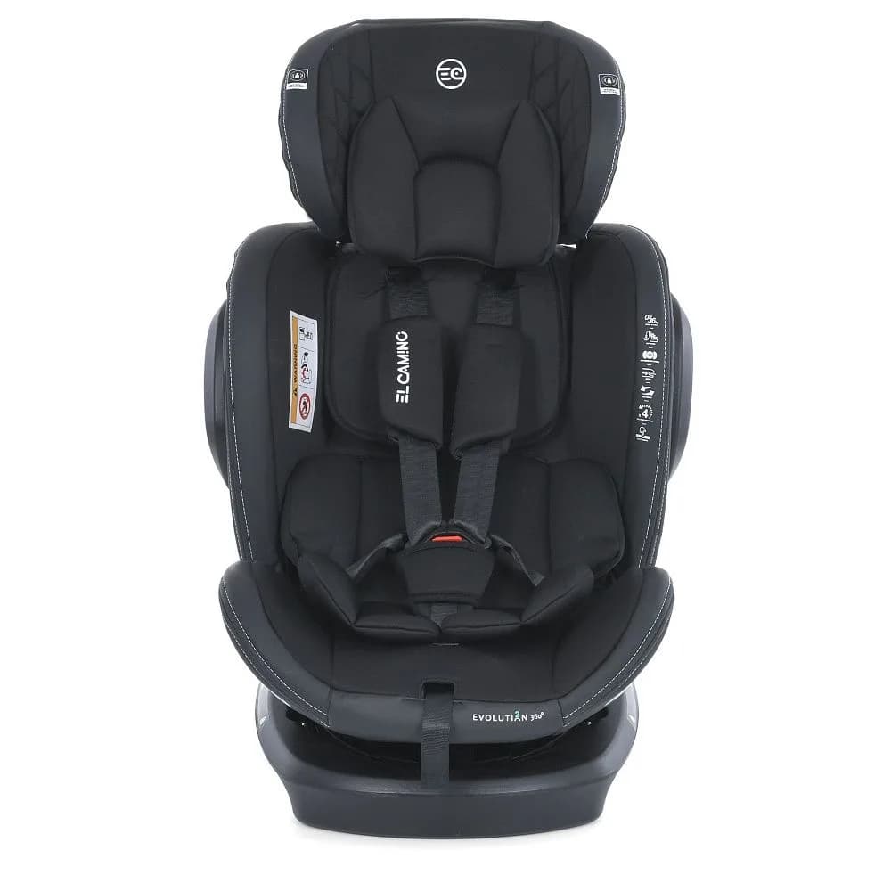 Автокрісло El Camino Evolution2 360 ME 1045 Royal Black фото 4