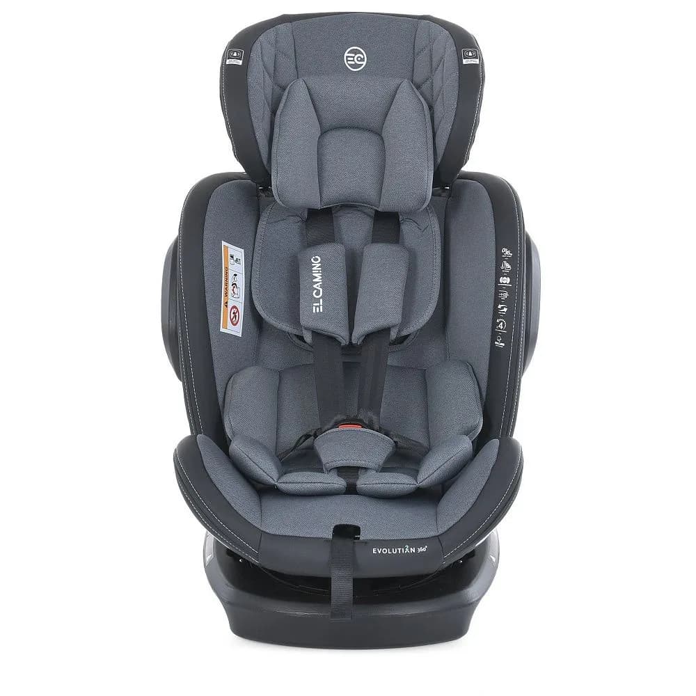 Автокрісло El Camino Evolution2 360 ME 1045 Royal Dark Gray фото 4