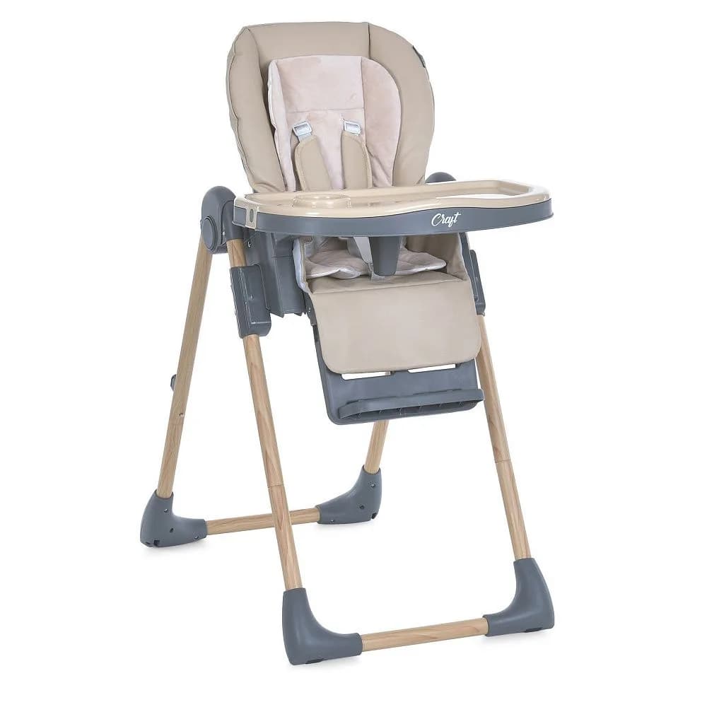 Стільчик для годування El Camino Craft ME 1115-W Beige фото 5
