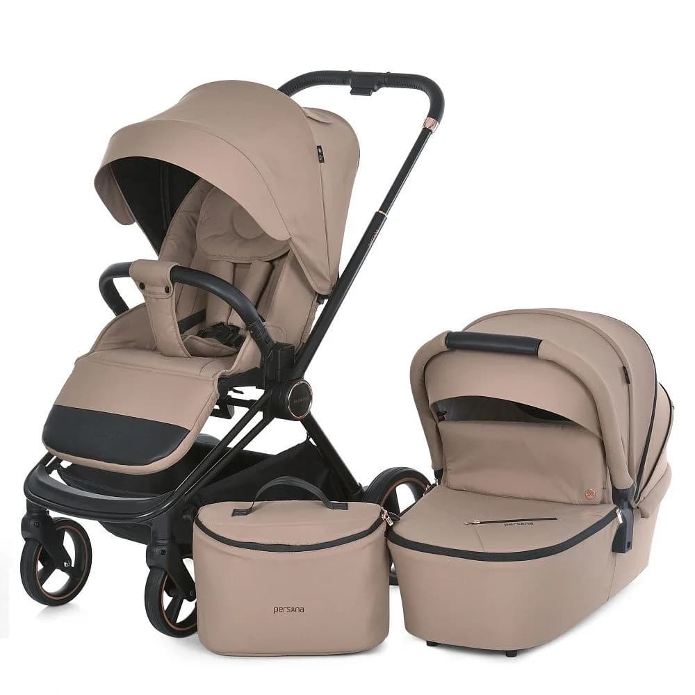 Коляска універсальна 2в1 El Camino Persona ME 1091-B Taupe Beige фото 2