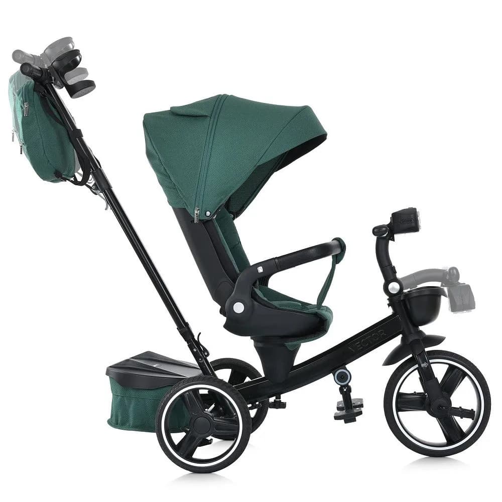 Велосипед 3-х колісний El Camino Vector ME 1162 Green фото 2
