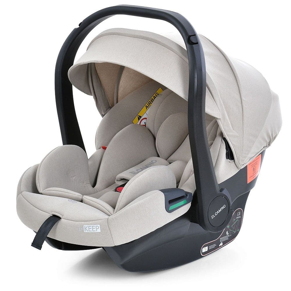 Автокрісло El Camino i-Keep ME 1186 Melange Cashmere Beige