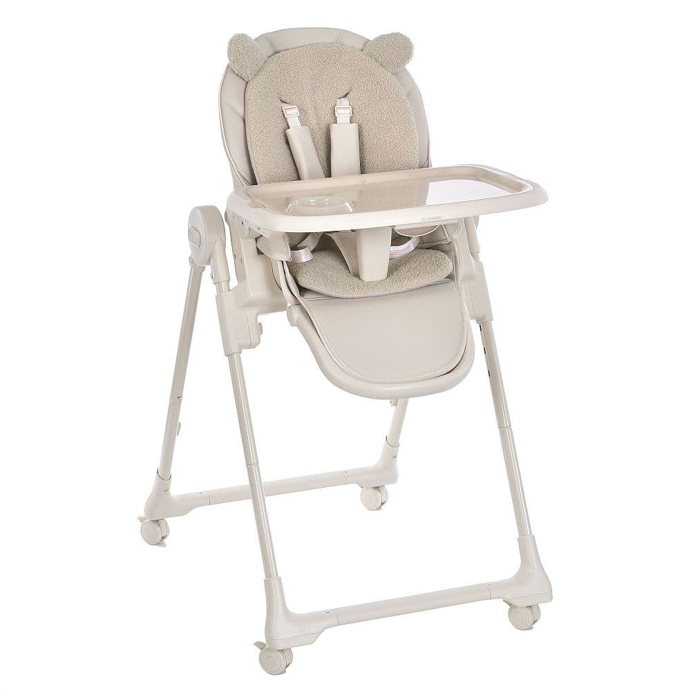 Стільчик для годування El Camino Crystal ME 1037 Bear Beige