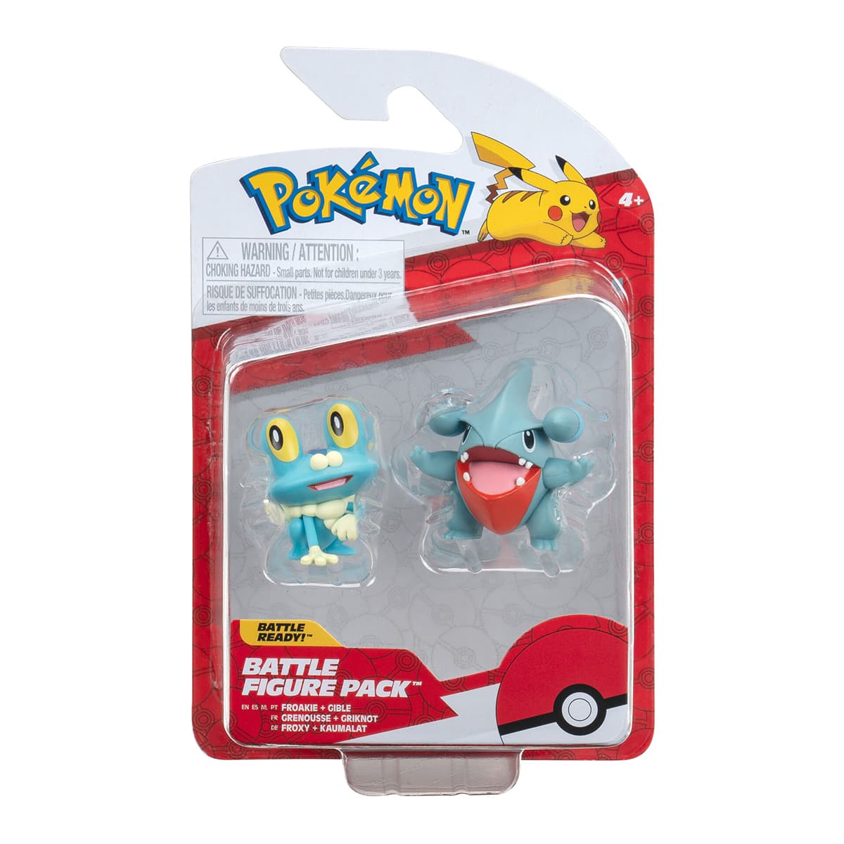 Ігровий набір фігурок Pokemon W16 Гібл і Фрокі PKW3013