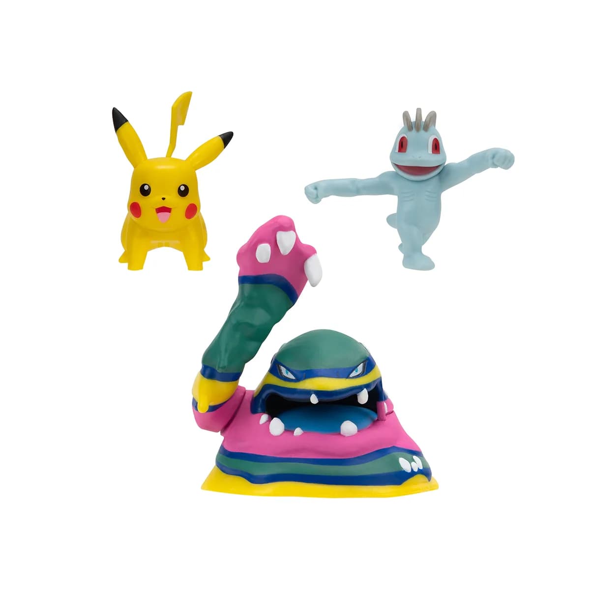 Ігровий набір фігурок Pokemon W19 Мачоп, Пікачу, Алола Мака PKW3597 фото 2