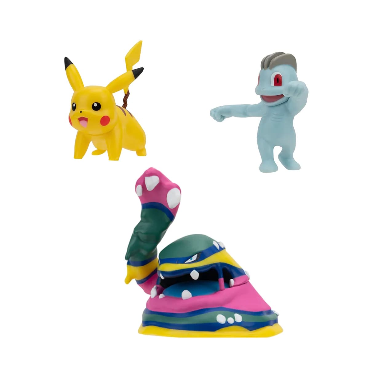 Ігровий набір фігурок Pokemon W19 Мачоп, Пікачу, Алола Мака PKW3597 фото 4