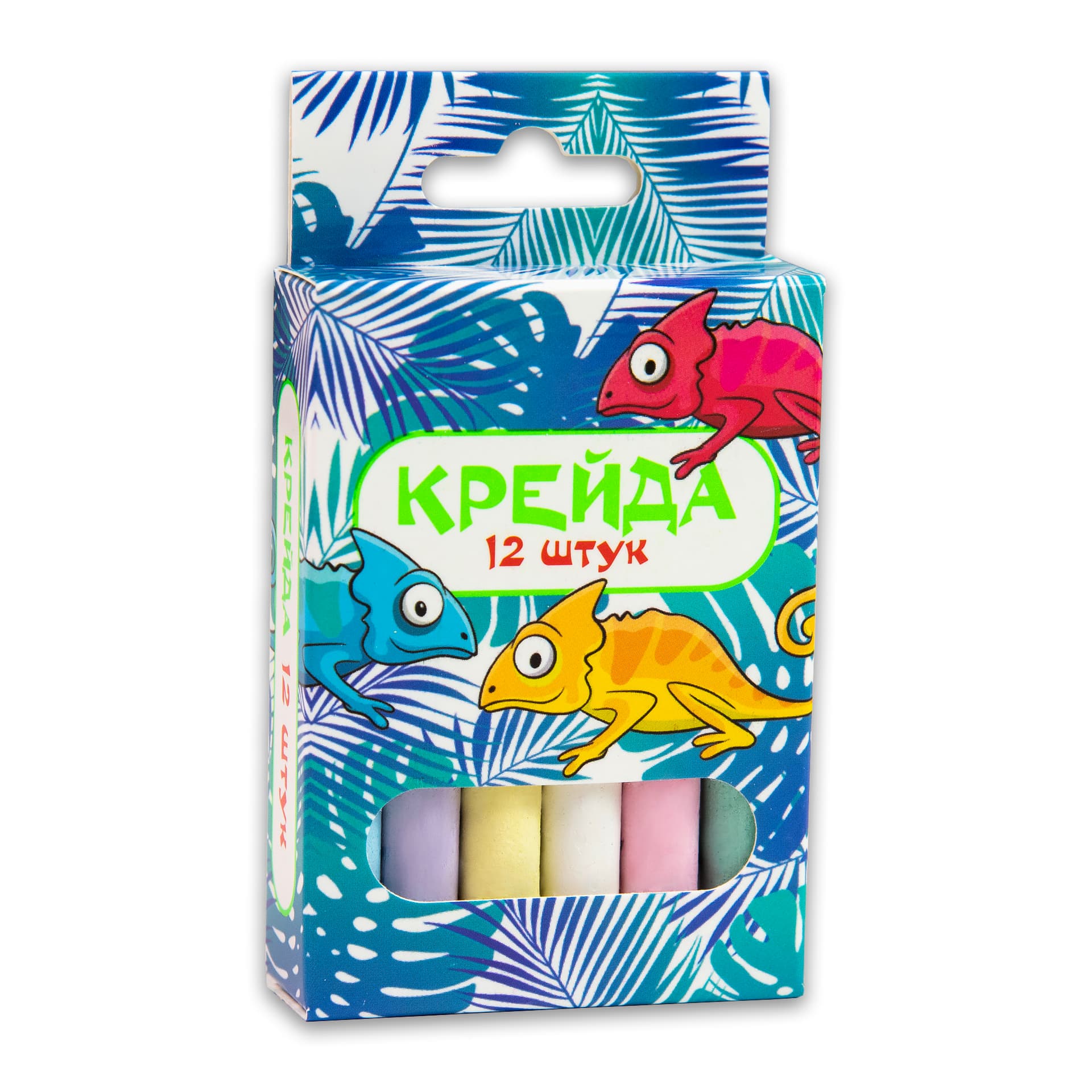Крейда кольорова Strateg 12шт 50106