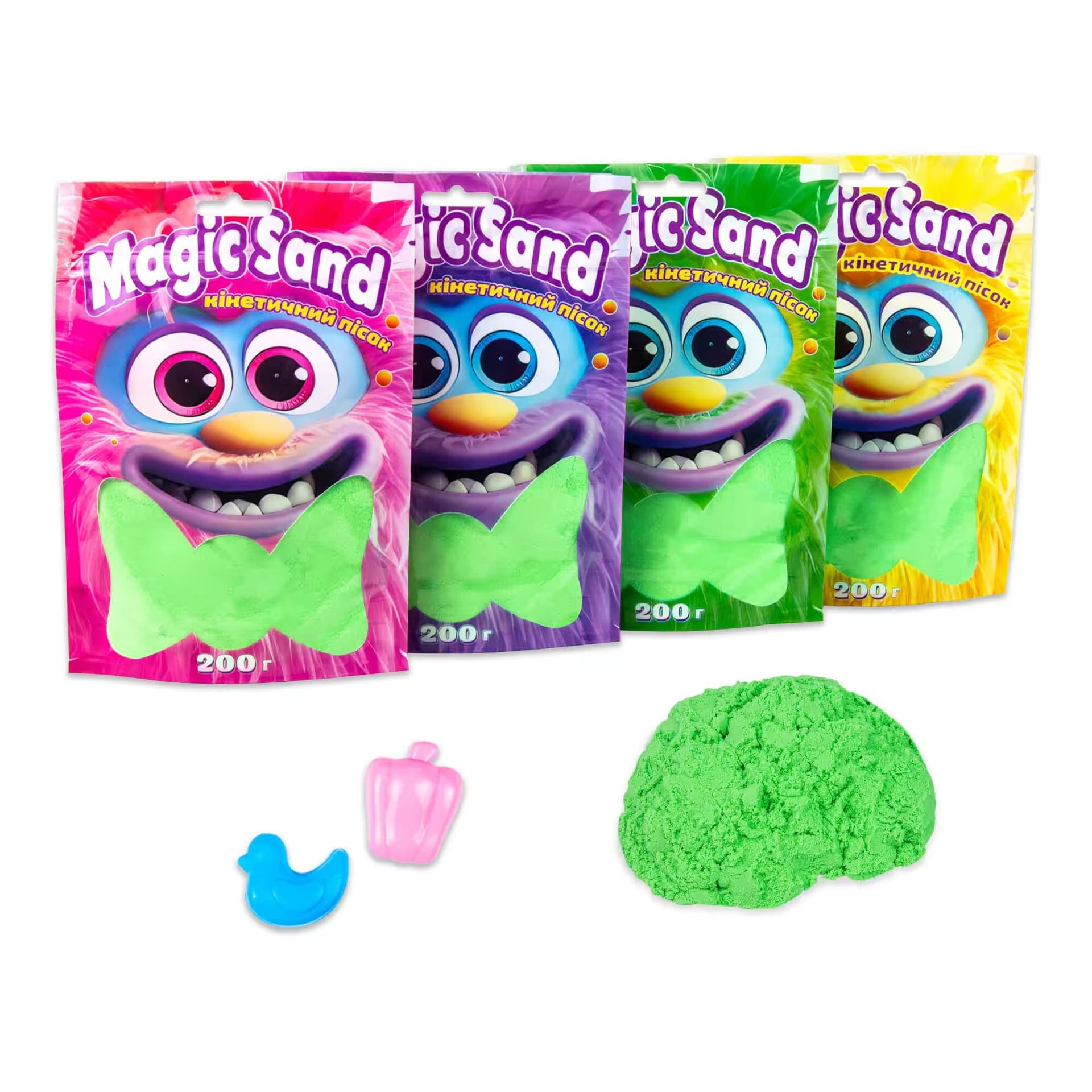 Пісок кінетичний Strateg Magic sand 200г 39401-2