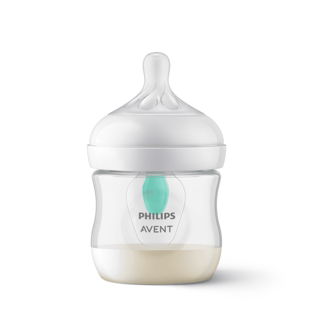 Пляшечка Avent Natural природний потік з клапаном 125мл SCF030/17