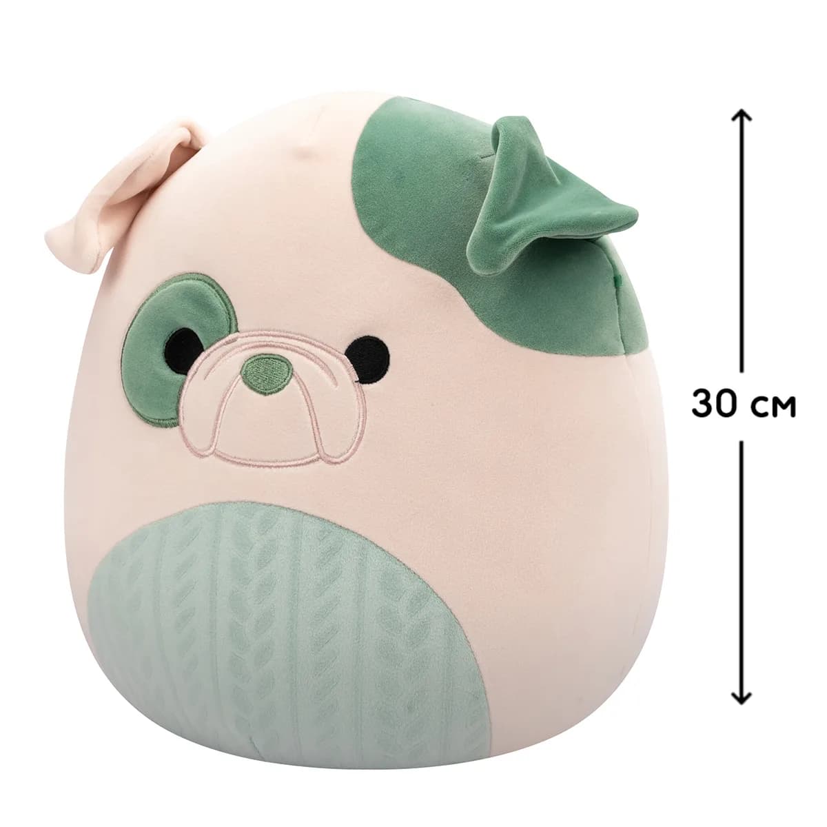 Іграшка м'яка Squishmallows Бульдог Августін 30см SQCR06691 фото 7