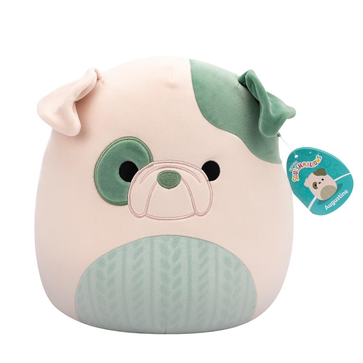 Іграшка м'яка Squishmallows Бульдог Августін 30см SQCR06691