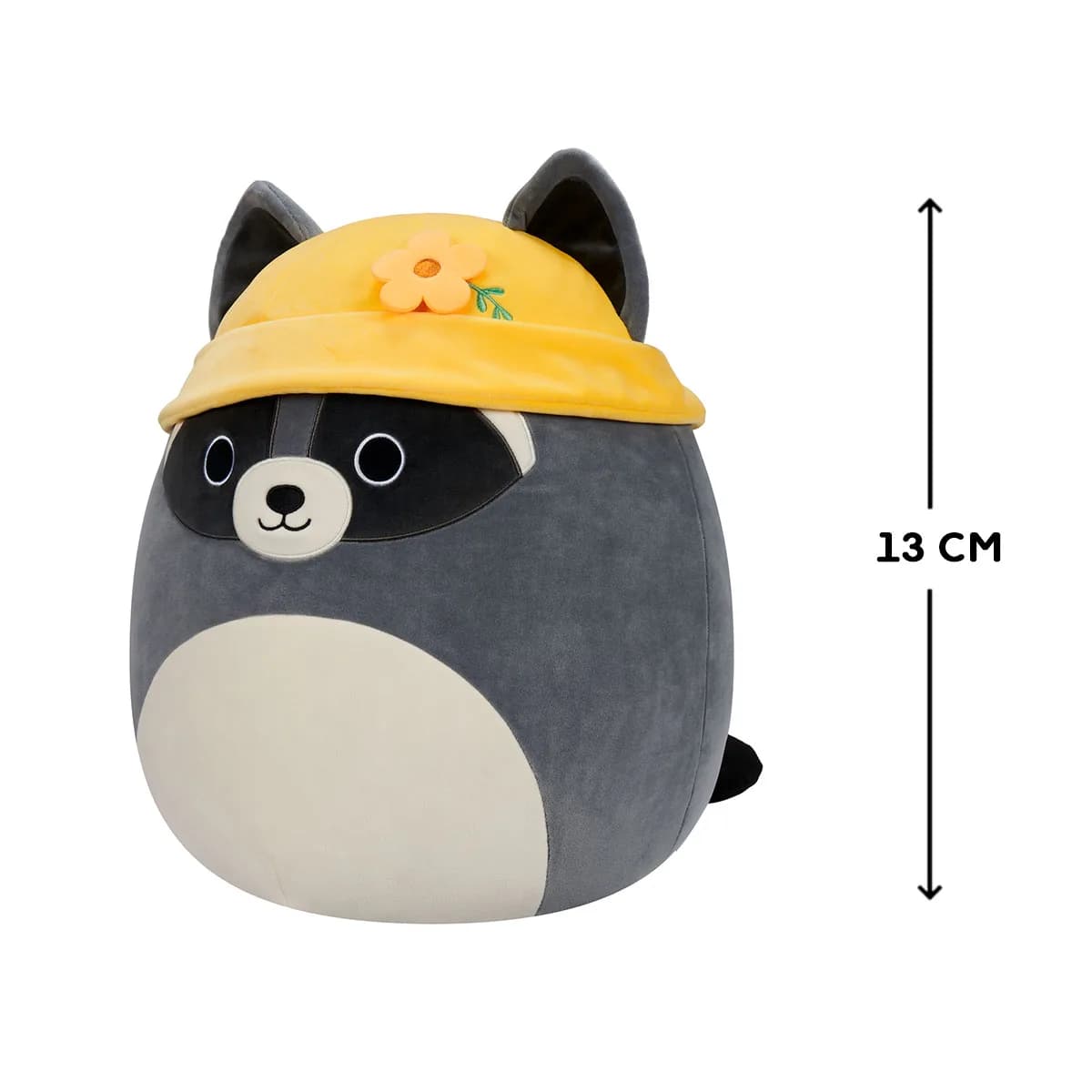 Іграшка м'яка Squishmallows Єнот Роккі 13см SQER00820 фото 2