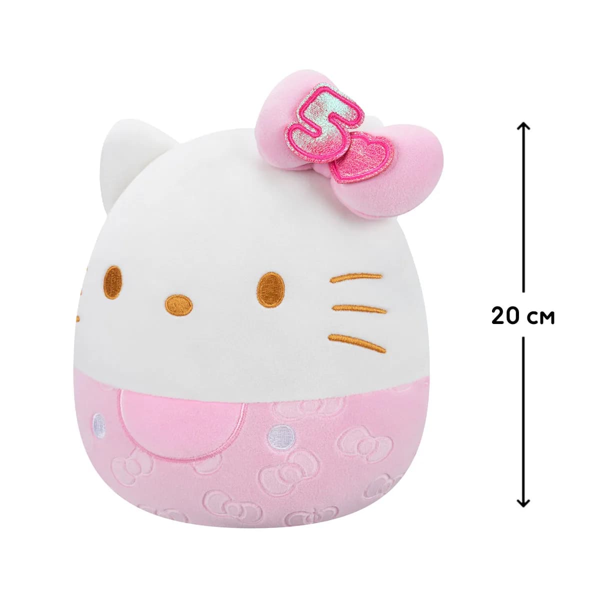Іграшка м'яка Squishmallows Хеллоу Кітті в рожевому 20см SQSN00497 фото 7