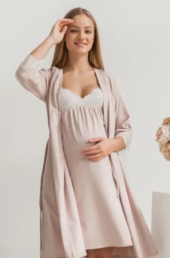 Халат для вагітних S-XL Юла мама SATI NW-4.8.2 фото 3