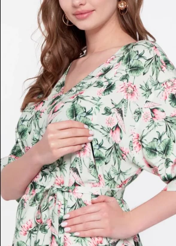 Сукня для вагітних і годування S-XL Юла мама Fey DR-21.061 фото 5
