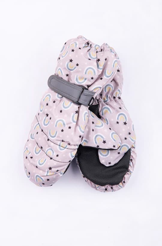 Рукавиці 6-8 YO! REN-0194G -бежевий