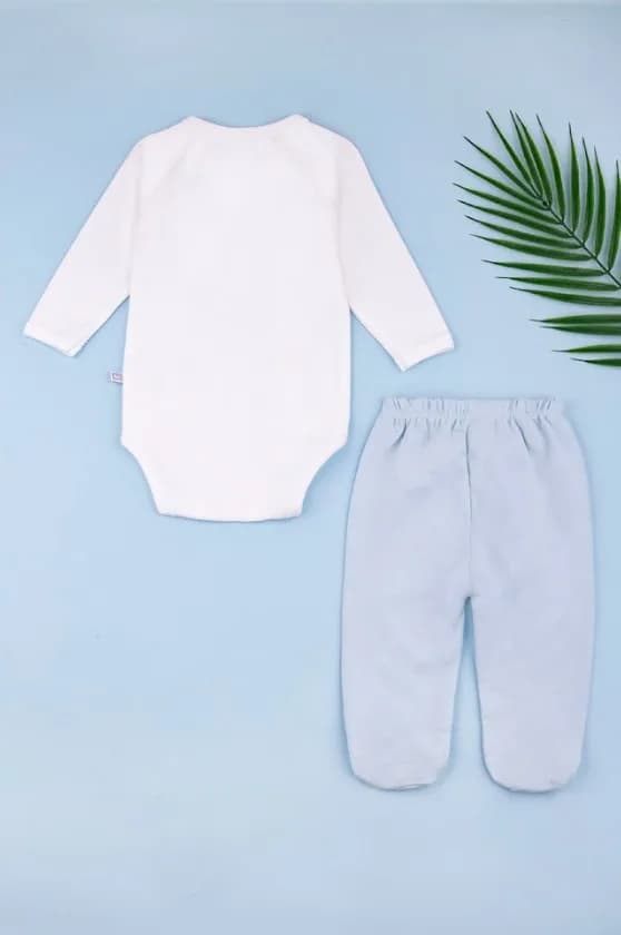 Комплект для новонароджених (боді+повзунки) 50-68 Bi baby 56505 фото 5 Комплект для новонароджених (боді+повзунки) 50-68 Bi baby 56505 фото 5
