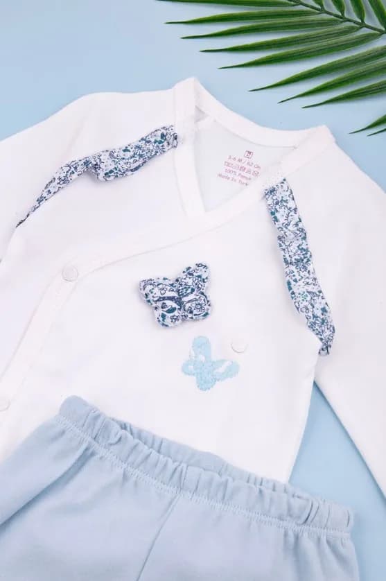 Комплект для новонароджених (боді+повзунки) 50-68 Bi baby 56505 фото 4 Комплект для новонароджених (боді+повзунки) 50-68 Bi baby 56505 фото 4