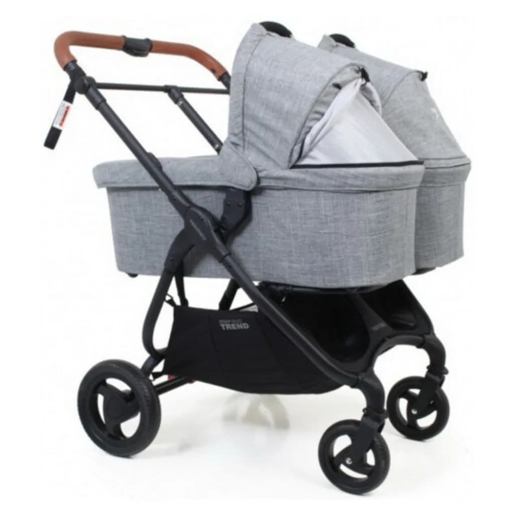 Люлька Valco baby External Bassinet для Snap Duo Trend / Grey Marle 9936 фото 3