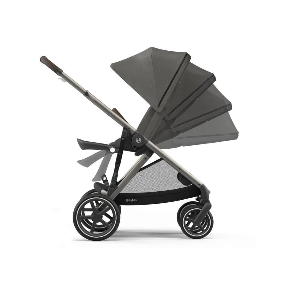 Коляска прогулянкова CYBEX Gazelle S TPE Soho grey mid grey 520002175 фото 8