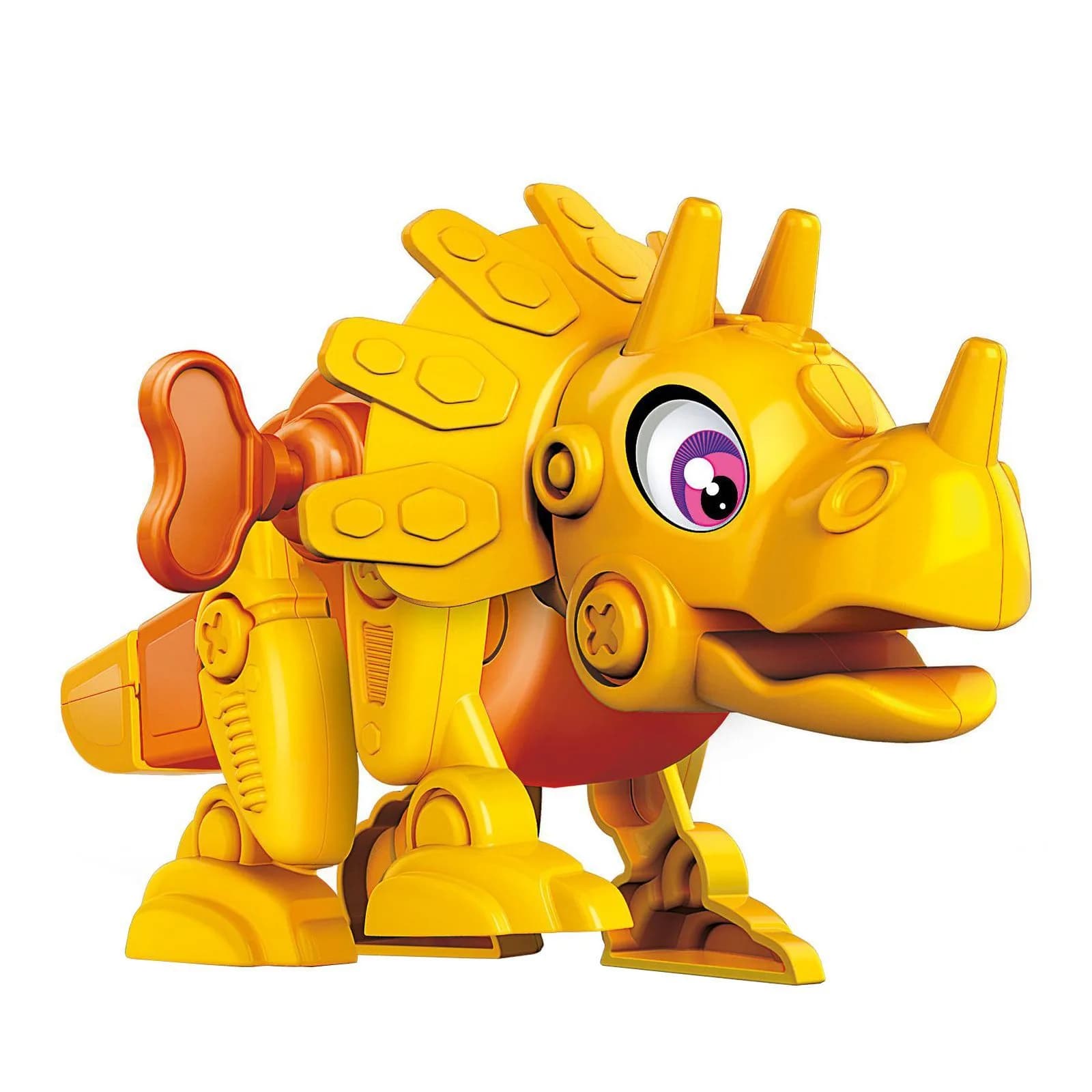 Конструктор Clementoni Динозавр Dino Bot Triceratops 75074 фото 2