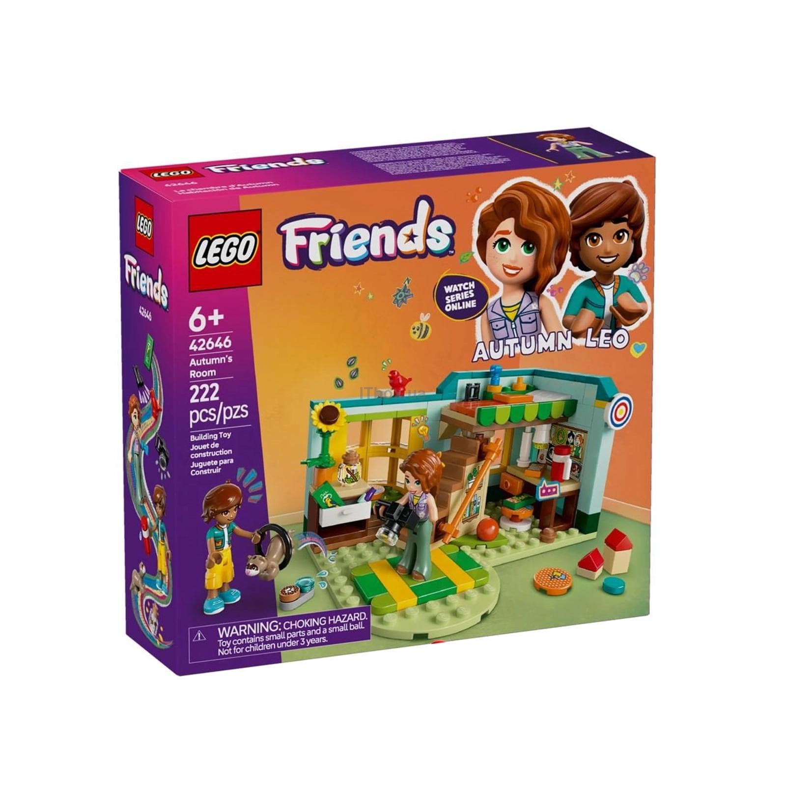 Конструктор Lego Friends Кімната Отом 222дет 42646