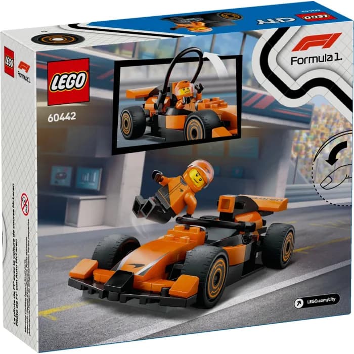 Конструктор Lego City Пілот F1 з автомобілем McLaren 86дет 60442 фото 9