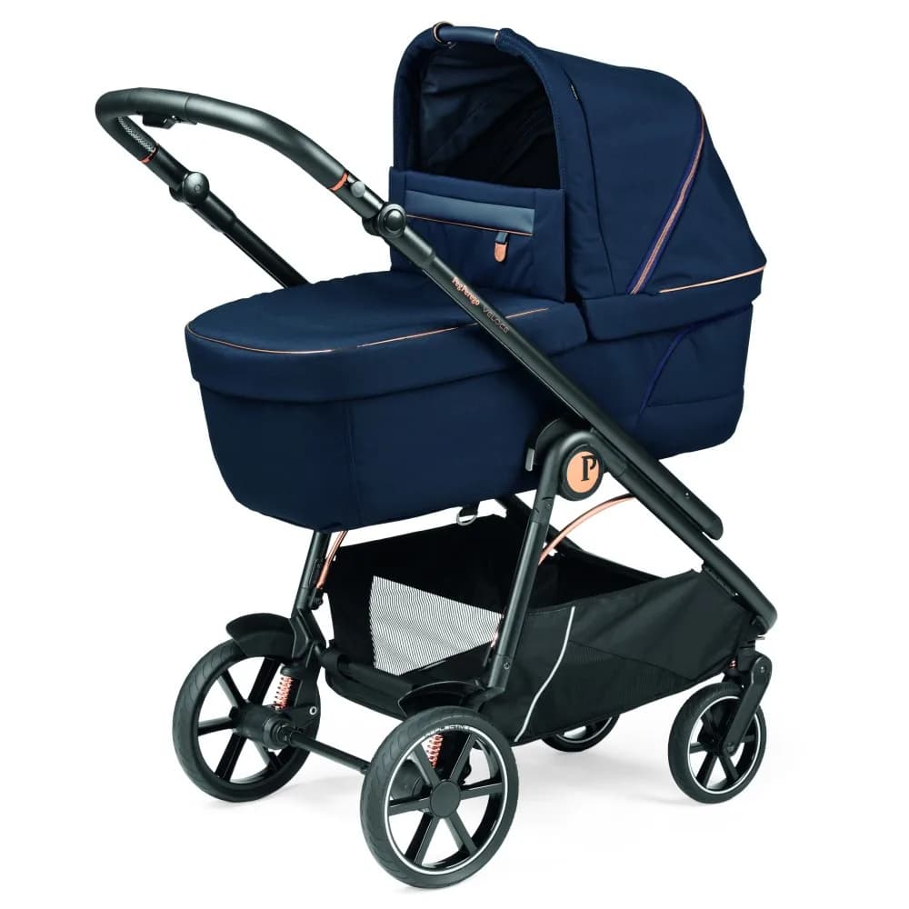 Коляска універсальна 2в1 Peg-Perego Veloce Blue Shine PACK-VEL2100000007 фото 3