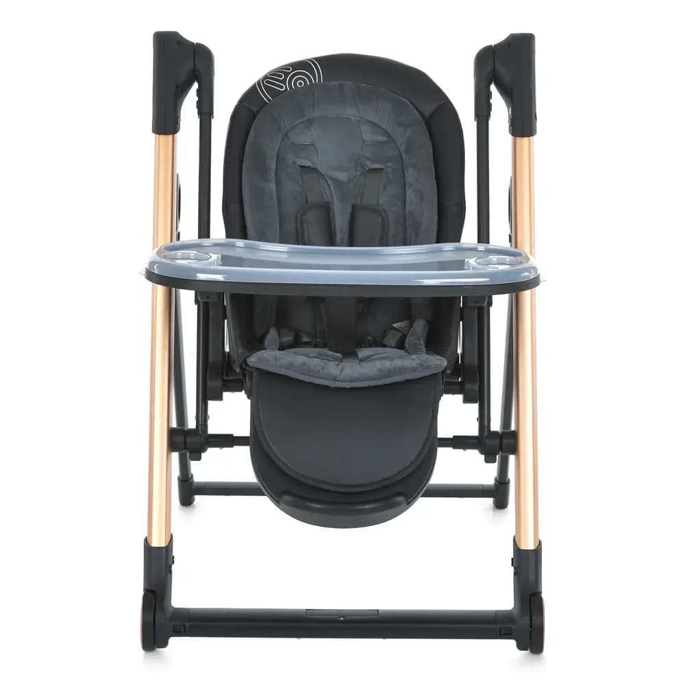 Стільчик для годування El Camino Debut ME 1102 Posh Black фото 3 Стільчик для годування El Camino Debut ME 1102 Posh Black фото 3