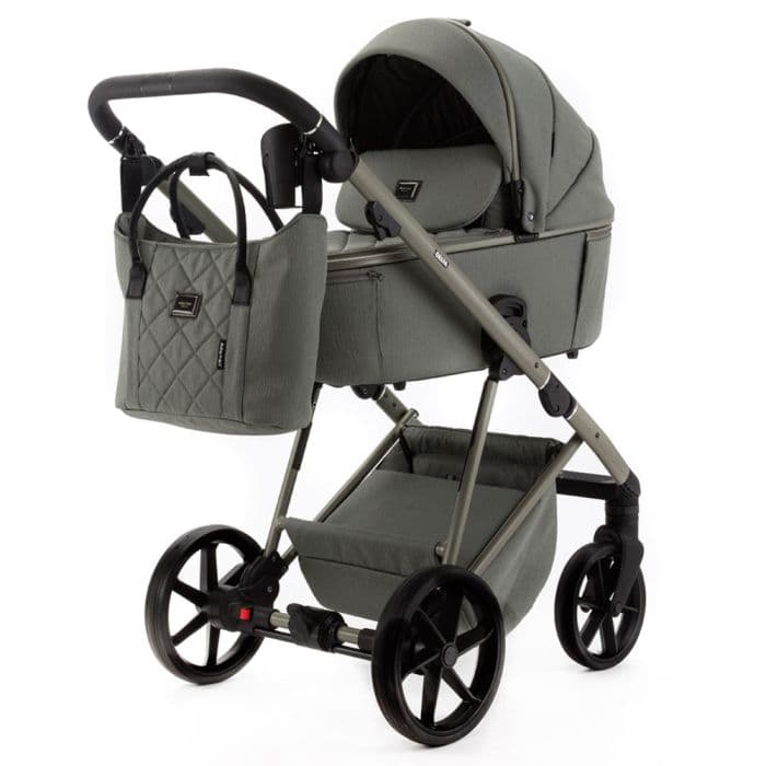Коляска універсальна 2в1 Adamex Delta DN-7 DN71107 salvia