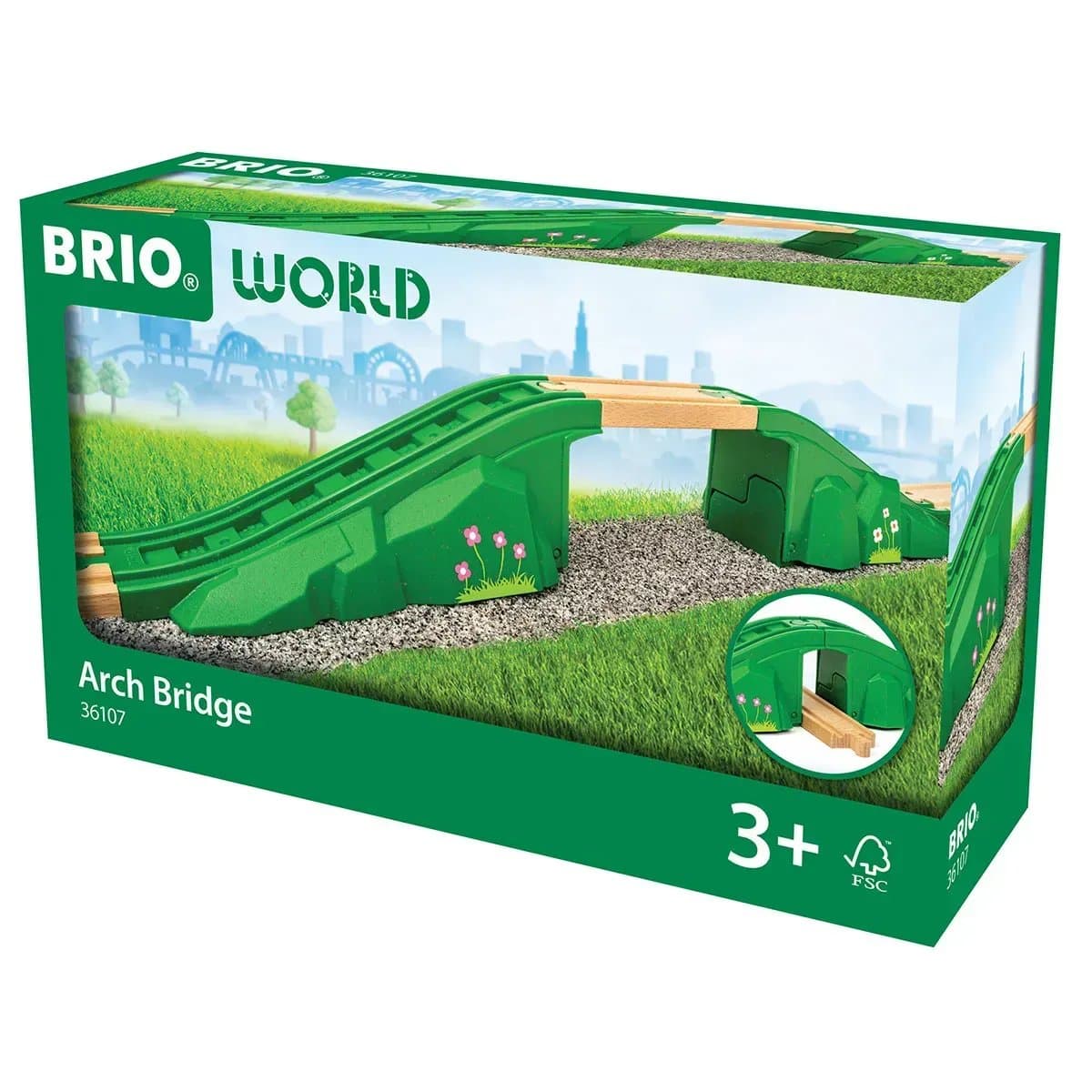 Арочний міст для залізниці Brio 36107