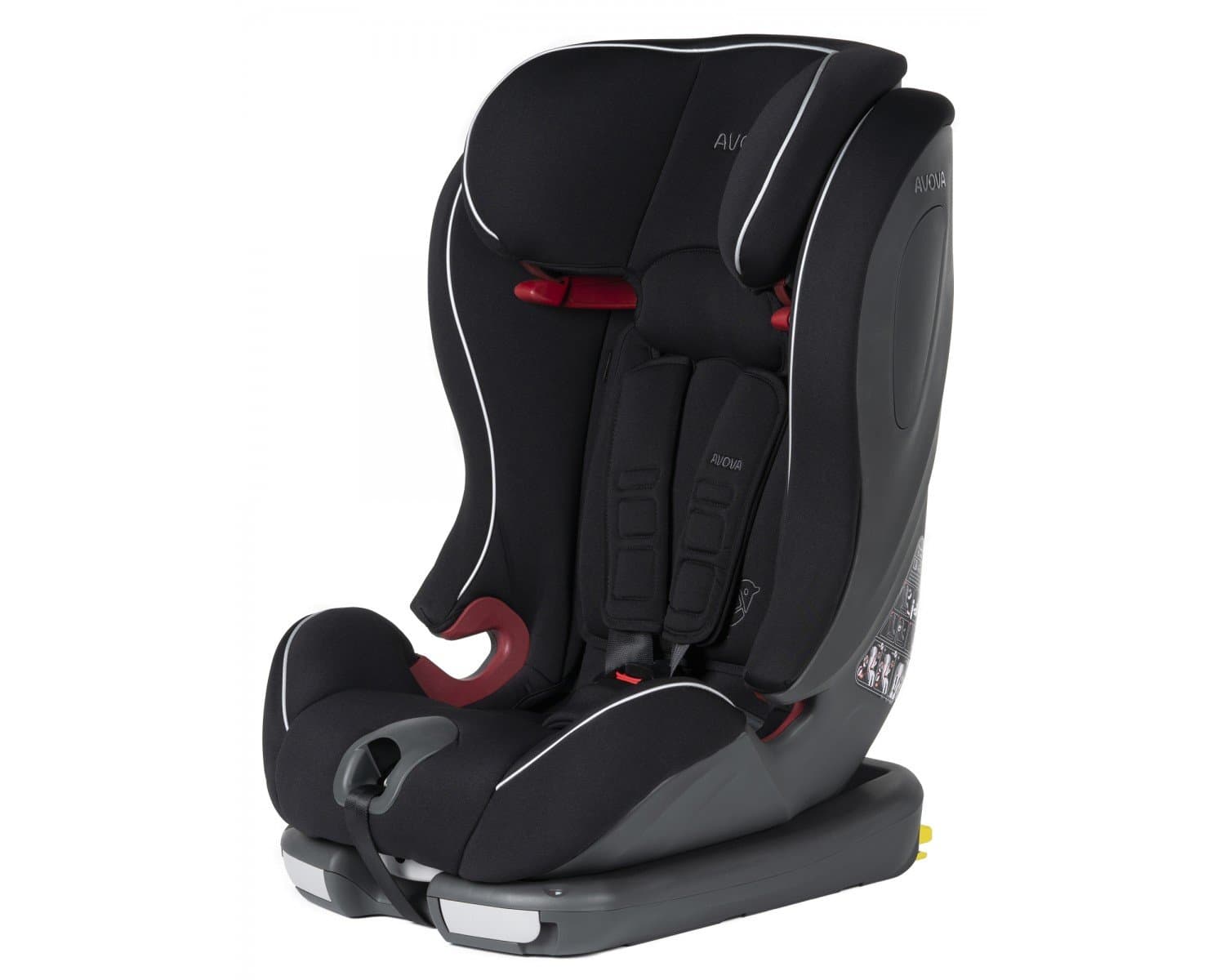 Автокрісло Avova Sperling-Fix i-Size Pearl Black 0375