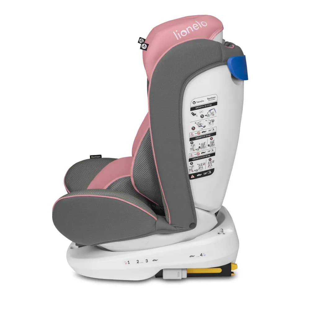 Автокрісло Lionelo Bastiaan One Pink Baby LO-BASTIAAN ONE PINK BABY фото 2
