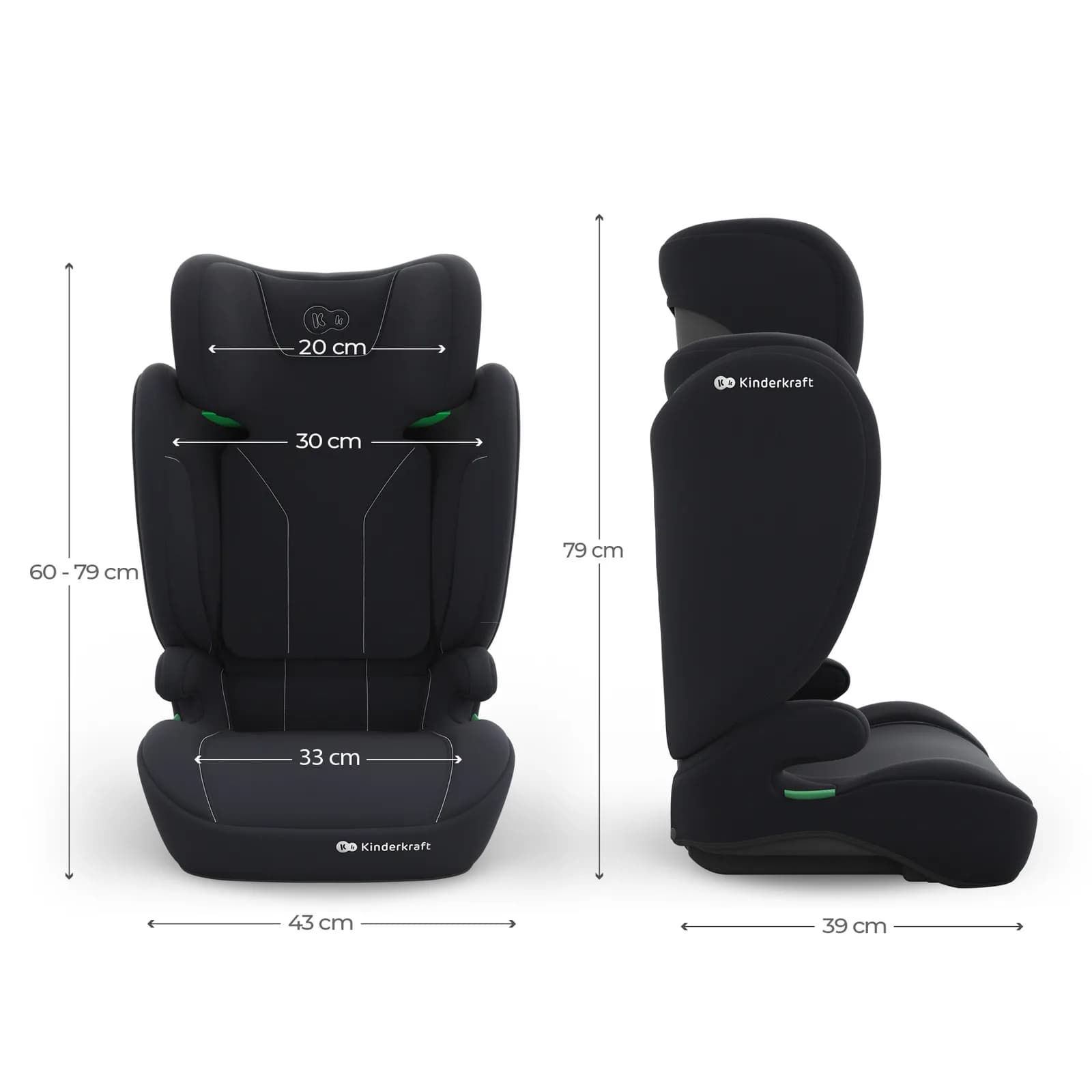 Автокрісло Kinderkraft i-Spark 2 Plus i-Size KCISPA02BLKPL00 Black фото 10