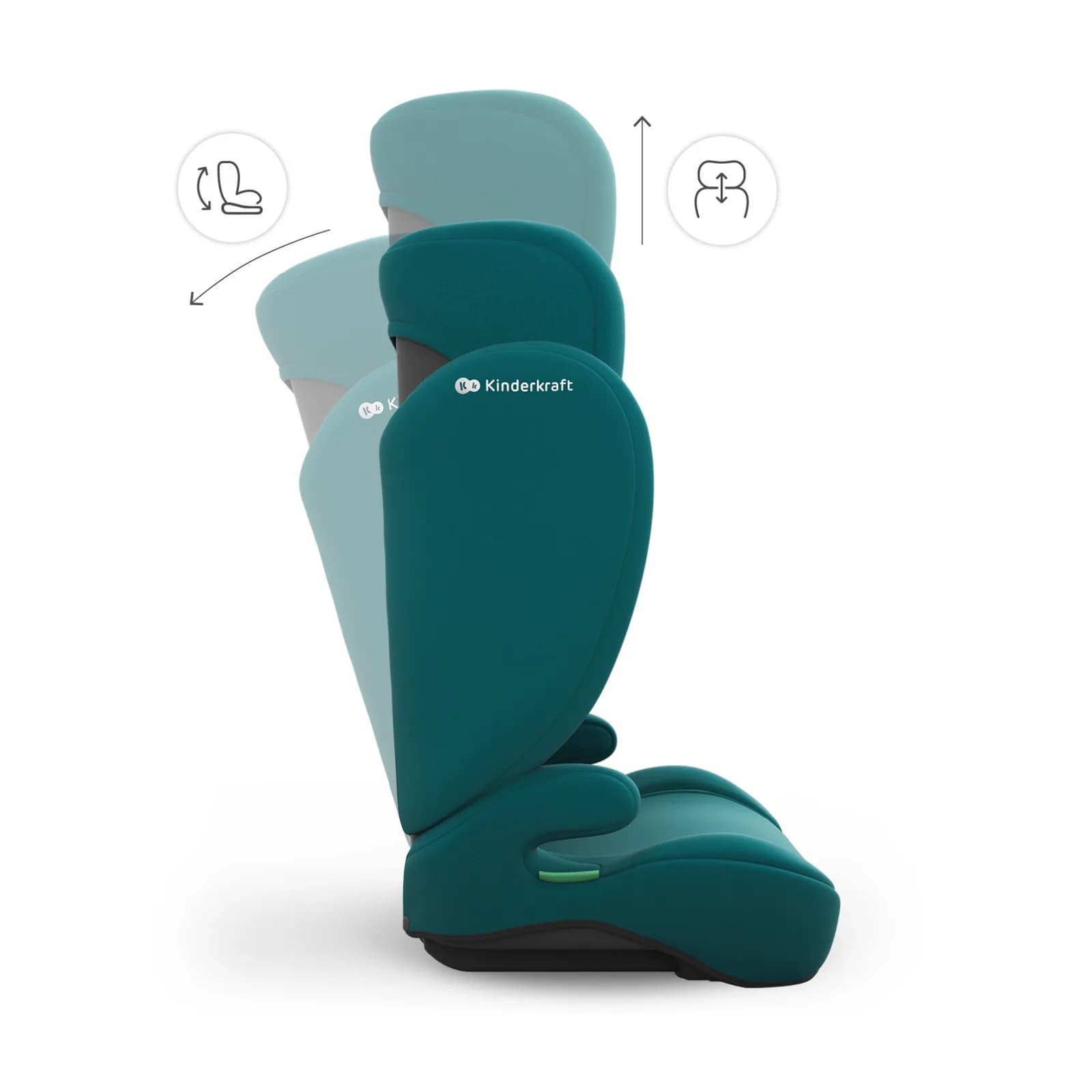 Автокрісло Kinderkraft i-Spark 2 Plus i-Size KCISPA02GREPL00 Green фото 8